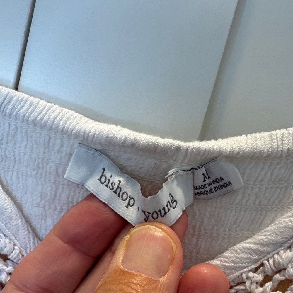 bishop + young White Crochet Maxi Dress - Picture 12 of 13